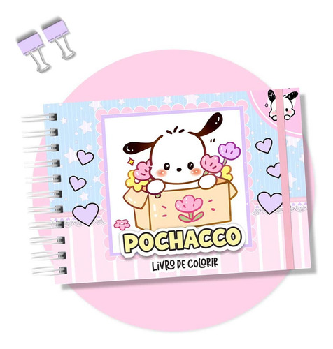 Livro De Colorir Pochaco Com 50 Desenhos