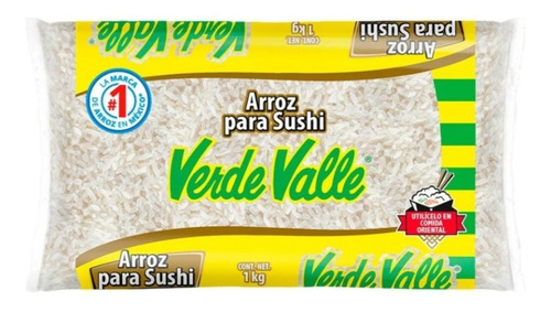 Arroz Para Sushi Valle Verde 1 Kg