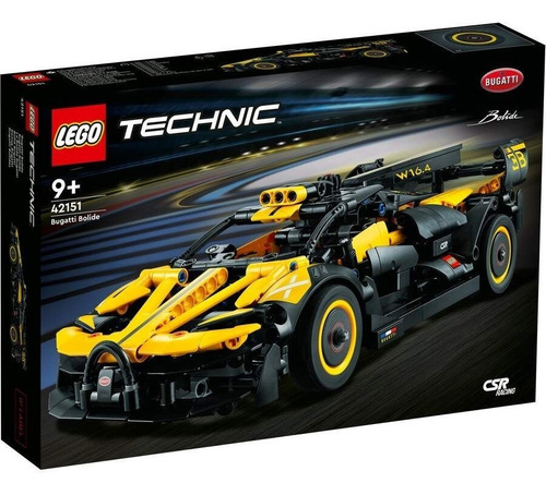 Lego® Technic - Bugatti Bolide (42151) Cantidad de piezas 905