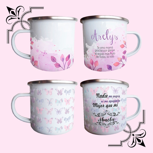 Taza Personalizada Vintage - Regalo Día De La Madre