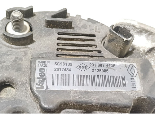 Alternador Renault Sandero 1.0 16v 2013 2016 (Usado)