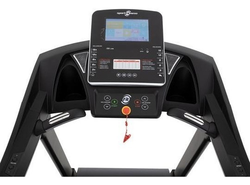 Caminadora Eléctrica Sport Fitness Montpellier 110v Color Negro