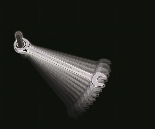 Juego Llaves Combinadas Métricas 5 Pzs. Gearwrench
