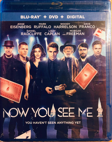 Los Ilusionistas 2 - Now You See Me 2 [blu-ray + Dvd]