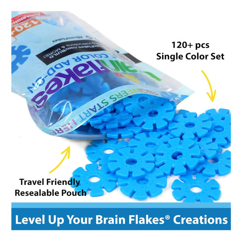 Cerebra Flakes Add -on 120 Piezas Pouche Resellable Azul