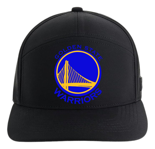 Gorra Golden State Warrirors Basket 5 Paneles Premiun Black