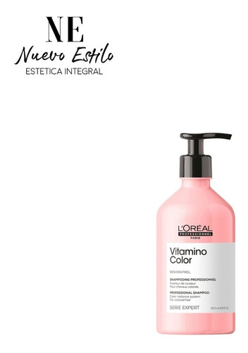 Shampoo Vitamino Color Soft Clean 500ml Loreal