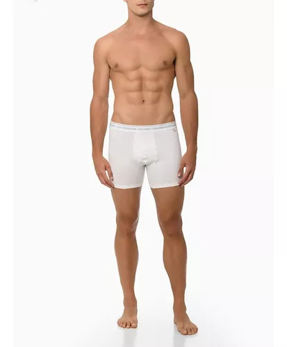 Cueca Boxer Algodão Ck One Basic Calvin Klein Branca