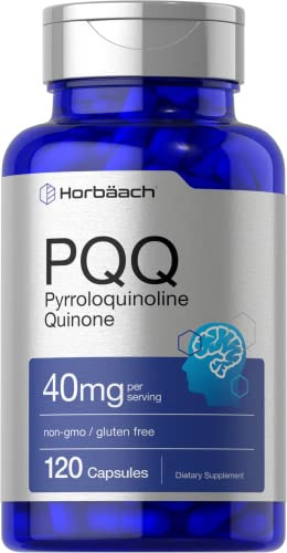 Suplemento Horbach Pqq 40 mg 120 cápsulas de máxima potencia