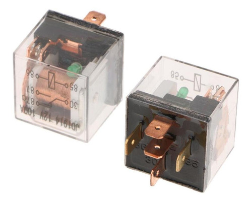 1 Par Jd1914 Automotriz 12vdc 100a 5 Pines Interruptor
