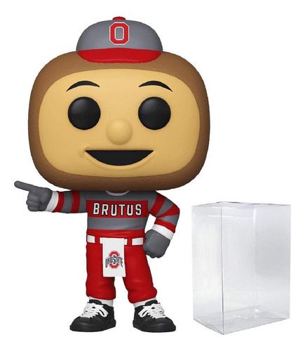 Figura De Acción Pop! Mascots: Brutus Ohio State Buckeyes .