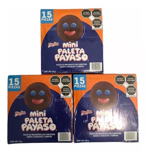 Mini Paleta Payaso Ricolino 1125 Kg 45 Pzas Envío Gratis