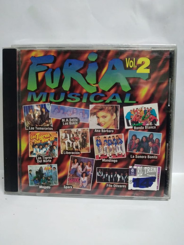 Cd Furia Musical Vol.2-nuevo Sellado-el Tren