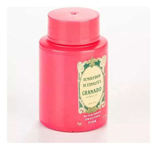 Kit 02 Removedor De Esmalte Pink - 75ml - Granado