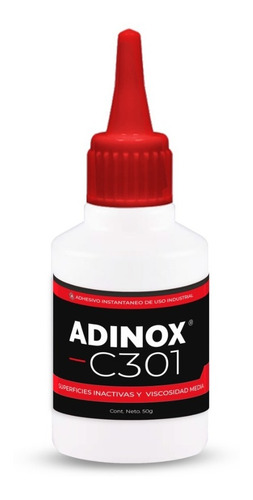 Imagen 3 de 4 de Adinox® C301, Adhesivo Instantáneo Superficies Inactivas