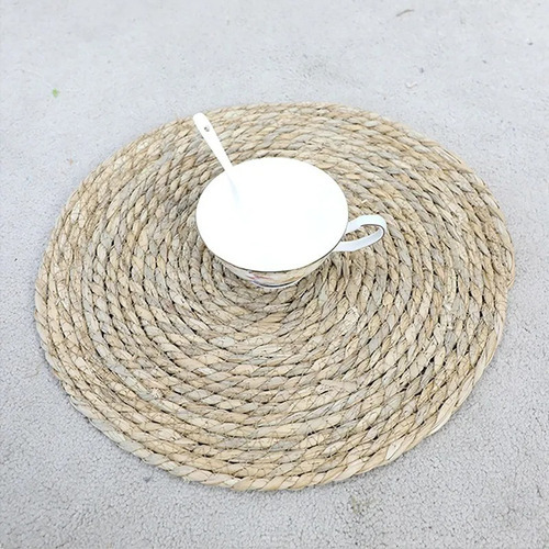 Set americano con 6 piezas de 35 cm de fibra de begonia 100% natural