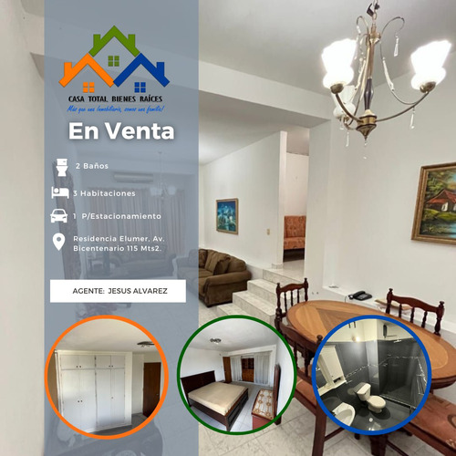 Se Vende Apartamento En Risedencias Elumer Avenida Bicentenario