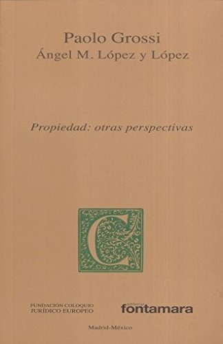 Propiedad Otras Perspectivas: Propiedad Otras Perspectivas, De Paolo Grossi. Editorial Fontamara, Tapa Dura, Edición 2016 En Español, 2016