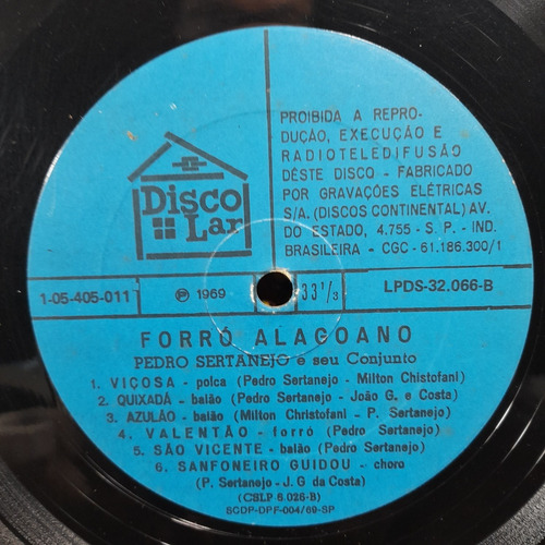Imagem 7 de 8 de Vinil Lp Pedro Sertanejo Forró Alagoano O Rei Do Forró