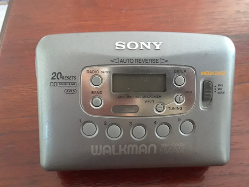 Imagen 6 de 8 de Walkman Fm/am Sony Wm-fx425 / (leer Descripción)
