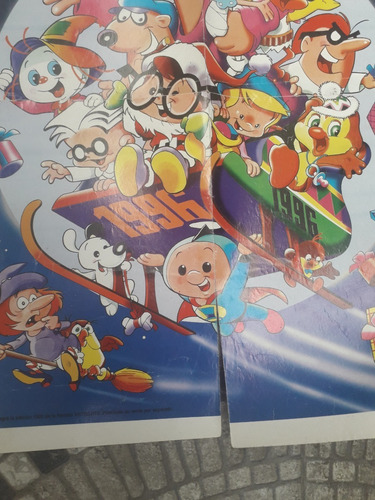 Poster Antiguo * Anteojito Navidad 96 * Coleccionable Único (Usado)