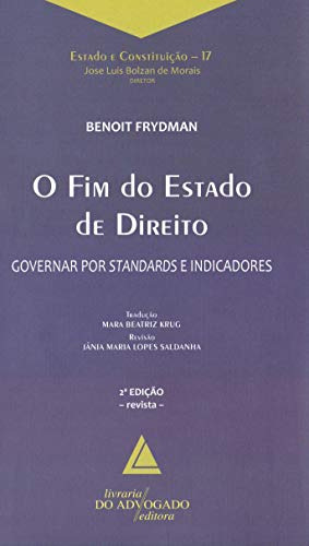 Libro Fim Do Estado De Direito, O De Frydman, Benoit Livrari