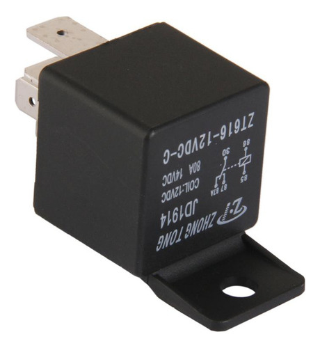 Relé Spdt Para Motor De Vehículo, Camión, 12 V, 12, 80 A, 5