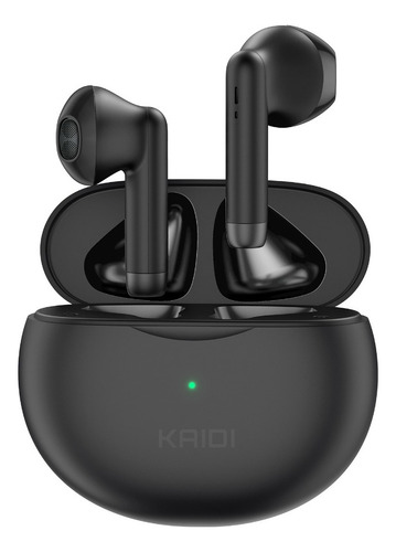 Fone De Ouvido In-ear Sem Fio Kaidi Tws Kd-770 Kd-770 Preto Com Luz Led