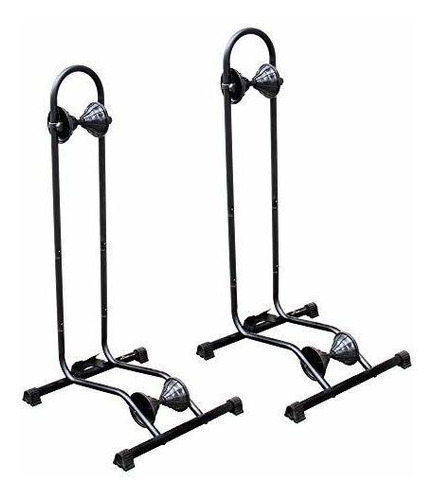 Bikehand Bicycle Floor Type Parking Rack Stand - For Mountai