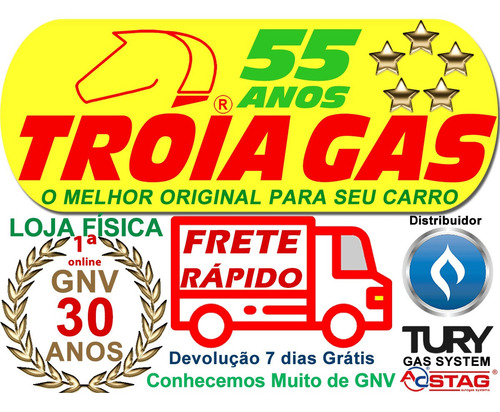 Imagem 4 de 5 de Sensor Map Eletrônico Gnv 5a Geracao 12v Stag Gofast Sgv 132