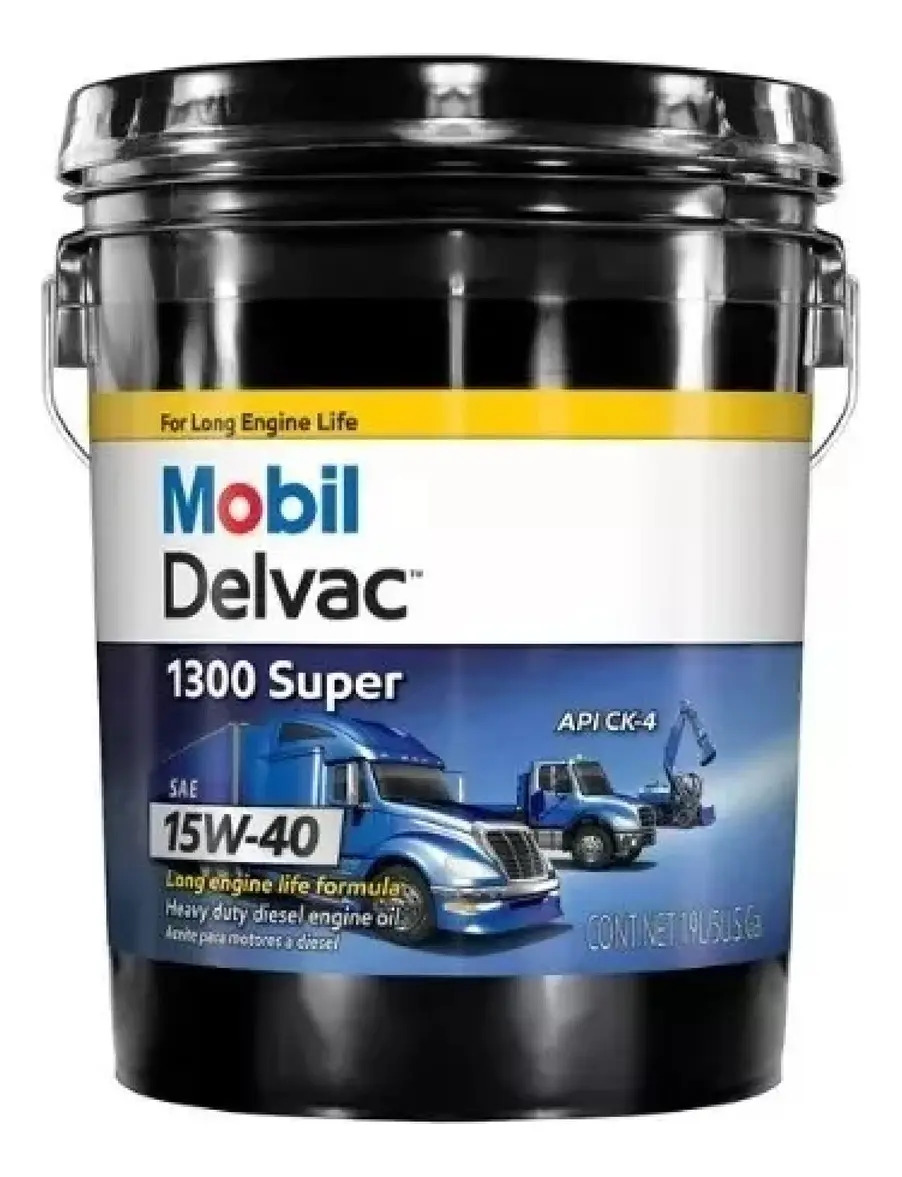 Aceite Motor Diesel 15w40 Mobil Delvac 1300 Super 19 Litros