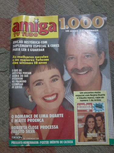 Revista Amiga Ed Especial Histórica 1000 18 Anos Regina D