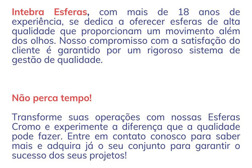 Esfera Aço 10mm 100 Unidades Estilingue Atiradeira Bolinha
