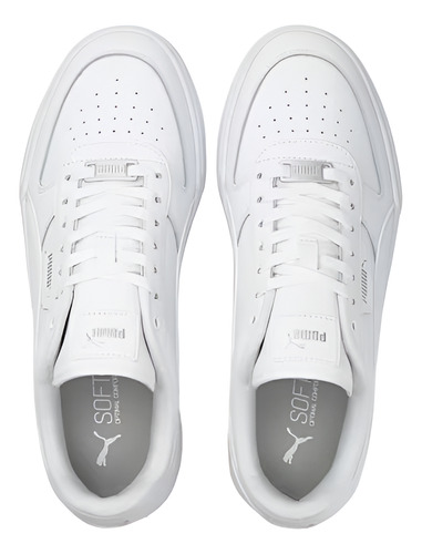 Tenis Puma Caven Dime Blanco Dama 38495302 Original Moda