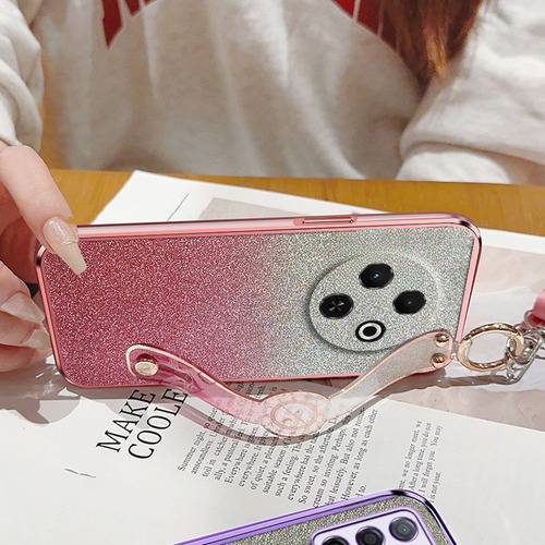 Ay Funda Para Tecno Spark 30c Polvo Flash De Pulsera