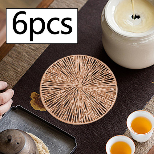 Juego De 6 Posavasos Para Bebidas De 4 Pulgadas, Protección