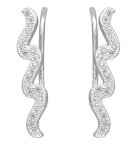 Comprar Caravanas Trepadoras En Plata 925 Olas Inspira Joyas