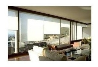Imagen 2 de 5 de Cortina Roller Solar Screen Blanco Flexalum