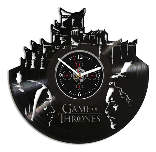 Handmade Reloj De Pared Game Of Thrones, Regalo De Jon Snow,