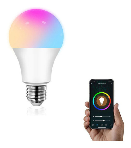 Lampada Led Inteligente Frio Quente Rgb 20w Smart Wifi
