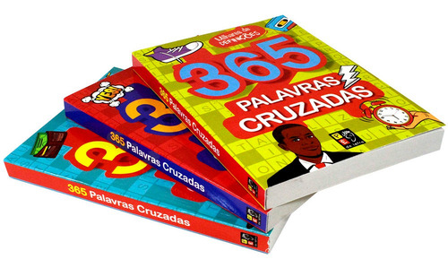Kit 365 Palavras Cruzadas - 3 Livros | Melhor Preço