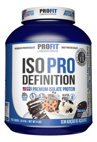 Iso Pro Definition Cookies And Cream 1.814g