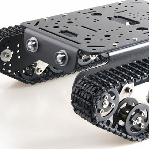 Absorción De Choque Robot Inteligente Chasis Motor 12v 350