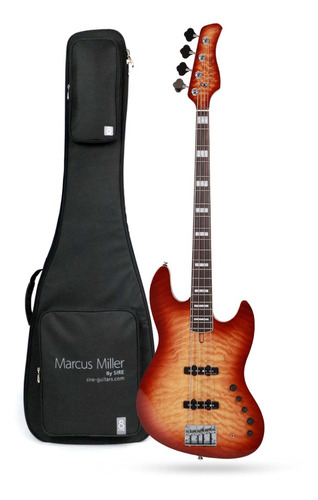 Baixo 4 Cordas Sire Marcus Miller V9 2nd Gen Alder Brb + Bag