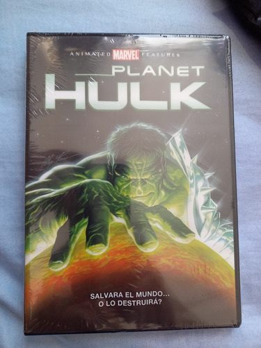 Dvd Planet Hulk Marvel -mym