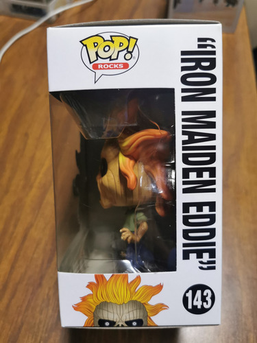 Funko Pop Iron Maiden Eddie (Usado)