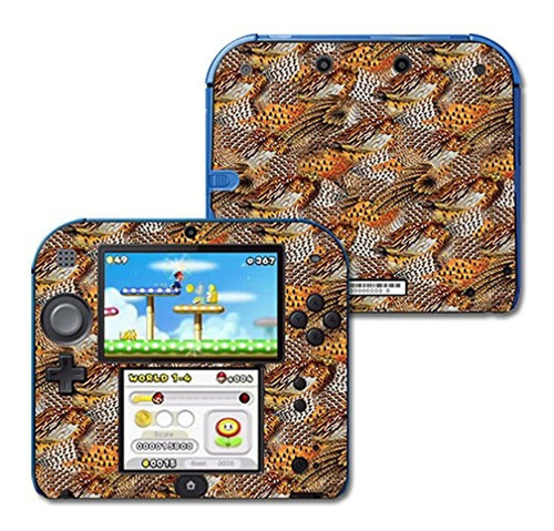 Skin Mightyskins Compatible Con Nintendo 2ds Plumas De Faisr