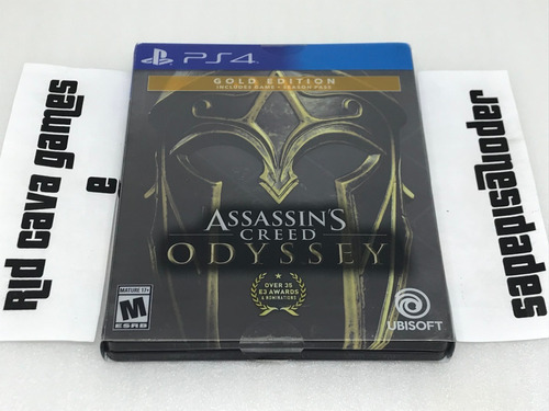 Assassin's Creed Odyssey Gold Steelbook Edition Ps4