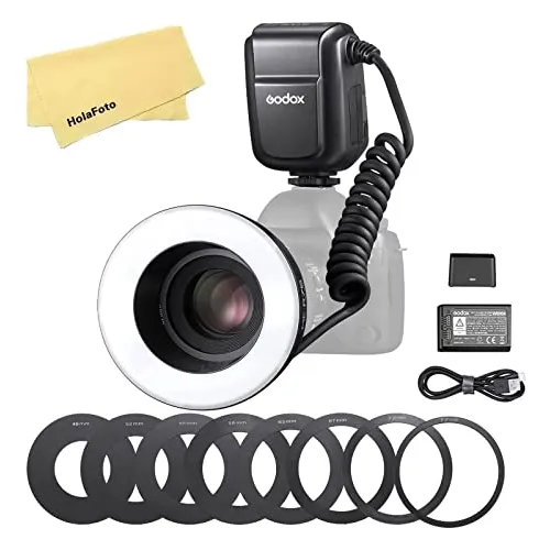 Aro de luz online para camara canon