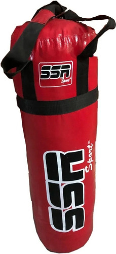 Saco Costal De Box Reforzado Mma, Boxeo, Muay Thai 1.10 M Color Rojo